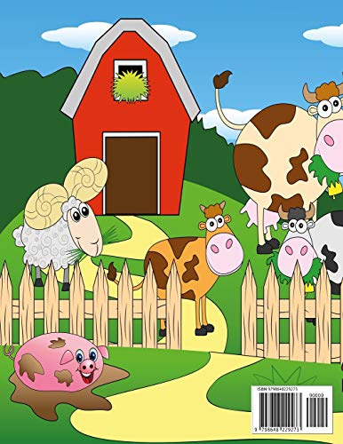 Tractores libro para colorear para niños pequeños