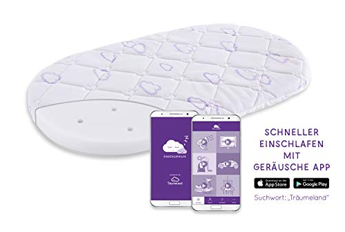 Träumeland T030507 - Colchón infantil 36x78cm