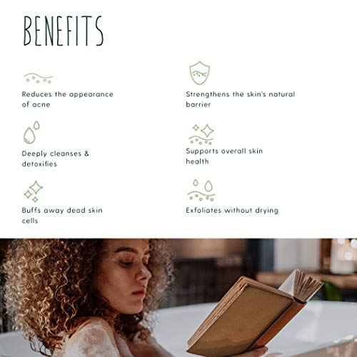 Treeactiv El acné Exfoliante Corporal Tratamiento natural de lavado para la espalda, pecho, hombros y las nalgas del acné Eliminación8 onzas líquidas