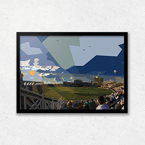 Trent Bridge Cricket Ground - Una tarde de otoño en la T20 - Impresión A3 por Rogues' Gallery