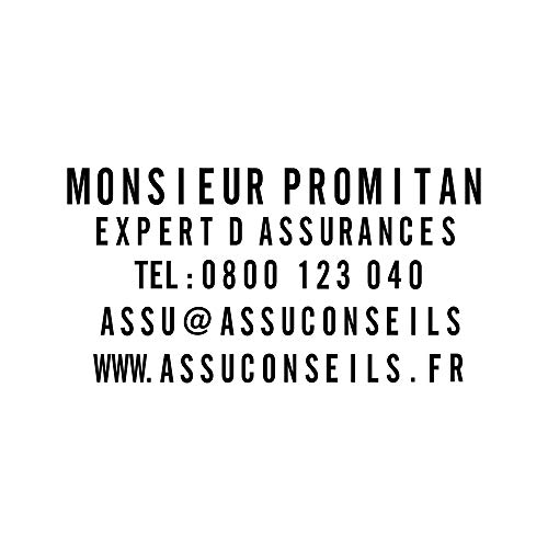 Trodat Printy 4913 - Sello de oficina, negro