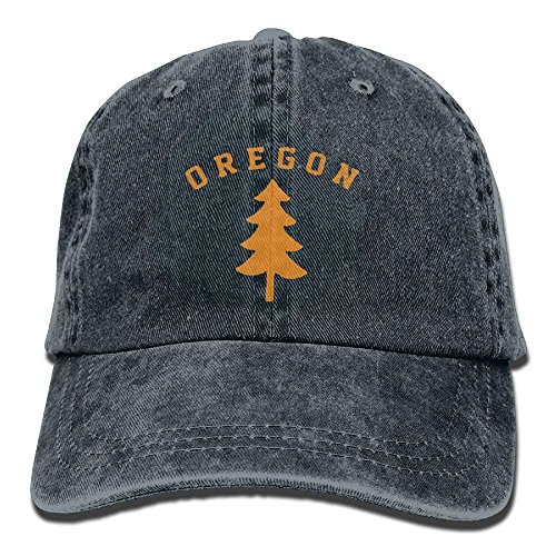 Trushop Oregon Douglas Pine Tree Cotton Adjustable Cowboy Cap Trucker Cap For Man and Woman Gorras de béisbol del Dril de algodón Gorras
