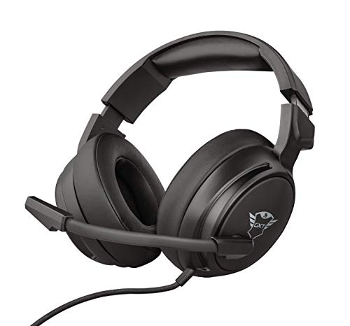 Trust GXT 433 Pylo Auriculares Gaming para PC, Laptop, Playstation 4, Xbox One y Nintendo Switch, Negro