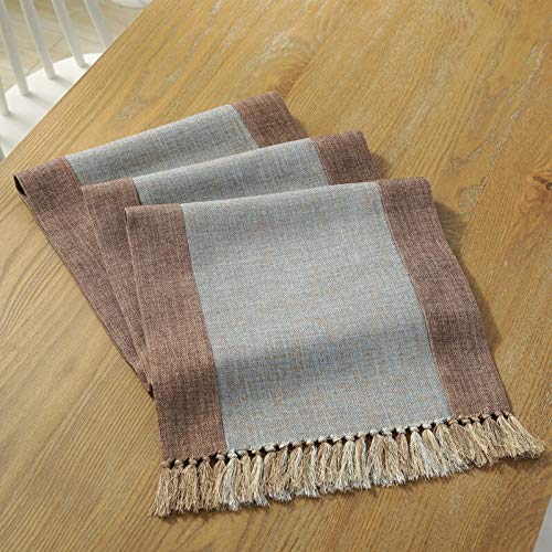 TUANZI Squisito Runner da tavolo Camino de Mesa Yute Natural for la decoración de la Boda decoración de la Tabla de Eventos Festival per Feste, ristoranti e attività all'aperto