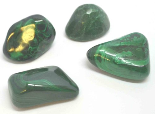 Tumbled malaquita Piedra secadora – Una calidad Crystal – Una Piedra Protectora muy potente, buena para llevar en avión/Vuelo.