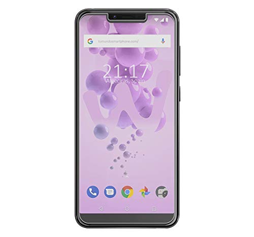 Tumundosmartphone Protector Cristal Templado para WIKO VIEW2 GO Vidrio