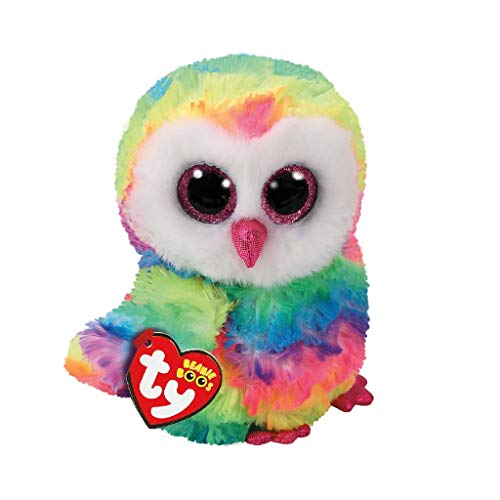 TY- Buho Peluche, juguete, Multicolor, 15 cm (United Labels Ibérica 37221TY) , color/modelo surtido