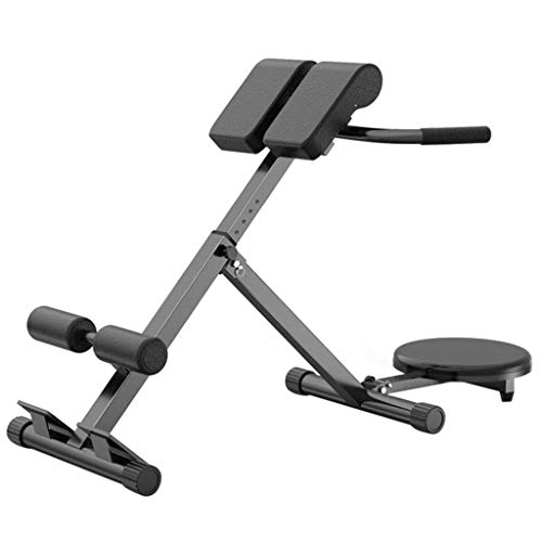 TY-Sit-up board MMM@ Silla Romana Silla de Ejercicios Máquina Multifuncional Máquina retorcida Cabra Cintura Equipos de Gimnasia para el hogar Diseño de Plegado Ajustable de Alto y bajo Conveniente