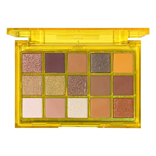 UCANBE 15 Maquillaje de color Combinaciones de sombras de ojos Paleta de sombras de ojos mate y brillante 4# My Honey
