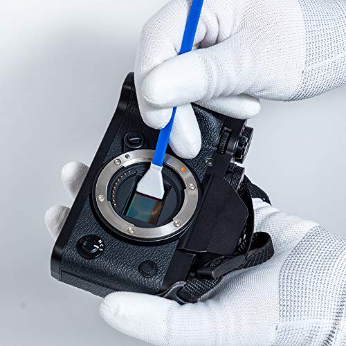 UES DDR-16 Equipo Limpieza Sensor de APS-C para SLR DSLR Cámara Digital CCD CMOS Sensores: 12 Hisopos de Sensores + 15ml Limpiador Líquido