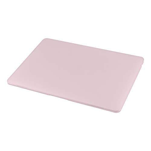 UESWILL Estuche de cubierta dura liso mate para MacBook Air 13 "con pantalla Retina USB-C, modelo A1932 + paño de limpieza de microfibra, cuarzo rosa