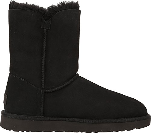 UGG Female Bailey Button II Classic Boot, Black, 7 (UK)