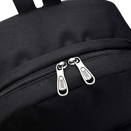 ULIIM - Mochila de lona de alta capacidad con el número 23, el nombre de Michael Jordan y el logotipo de los Chicago Bulls. Mochila de estudiante, mochila de viaje, mochila para portátil, etc.