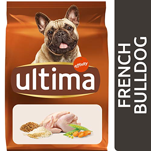 ultima Pienso para Perros French Bulldog - Pack de 4 x 1.5 kg, Total: 6 kg