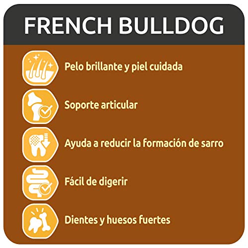 ultima Pienso para Perros French Bulldog - Pack de 4 x 1.5 kg, Total: 6 kg