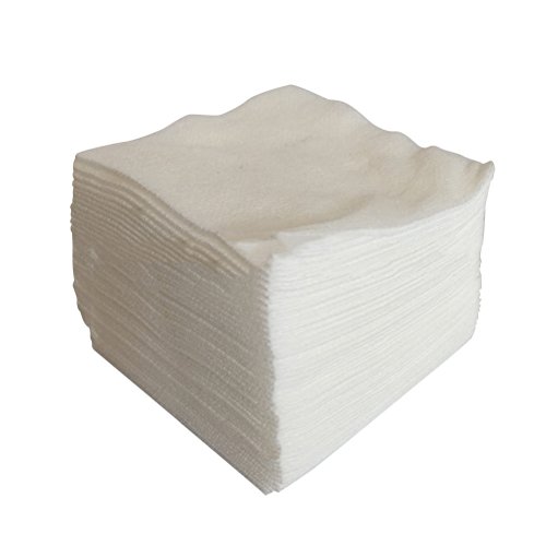 ULTNICE 100pcs esponja no tejida médica de la gasa de la esponja para los suministros de primeros auxilios del cuidado de la herida