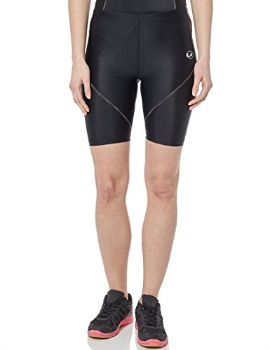 Ultrasport Rainbow - Mallas cortas de compresión para mujer, talla XS, color negro