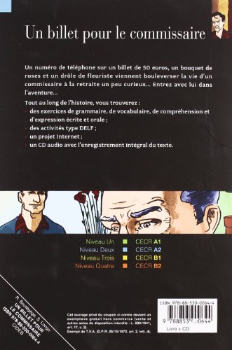 UN BILLET POUR LE COMMISSAIRE+CD (Lire et s'entraîner)