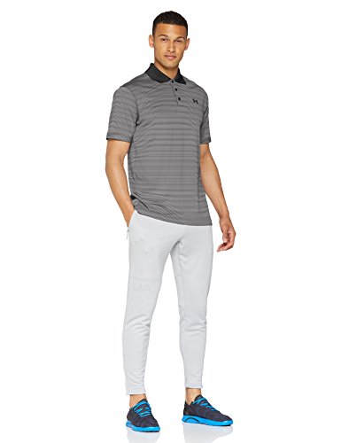 Under Armour Performance Polo Novelty Camiseta de Manga Corta, Hombre, Negro (001), L
