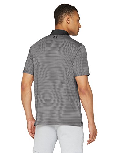 Under Armour Performance Polo Novelty Camiseta de Manga Corta, Hombre, Negro (001), L