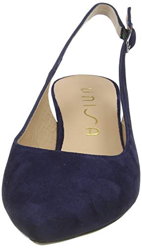 Unisa Jamal_KS, Zapatos de Talón Abierto para Mujer, Azul (Ocean Ocean), 38 EU