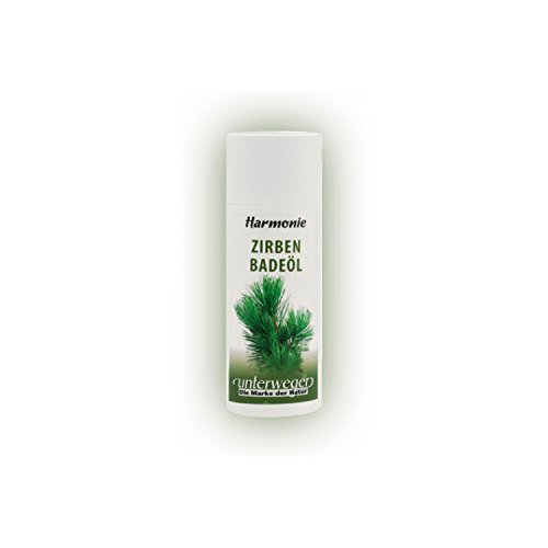 Unterweger cosmética natural, aceite de baño de pino cembro ecológic 150 ml elaborado con pino cembro BIO- calmante y promotor del sueño.