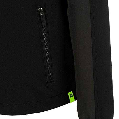 Valentino Rossi Monster Dual, Softshell Hombre, Negro, XXXL