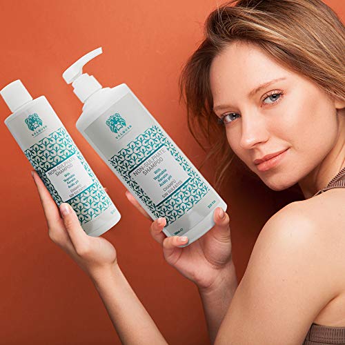 Valquer Profesional Champú Sin sulfatos, Cuero cabelludo sensible, pH ácido, Champú tratamiento - 300 ml (31925)