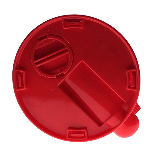 VANKER caramelo dispensador máquina de chicles de Gumball Snacks de almacenamiento de cajas de regalos de juguetes(Rojo)