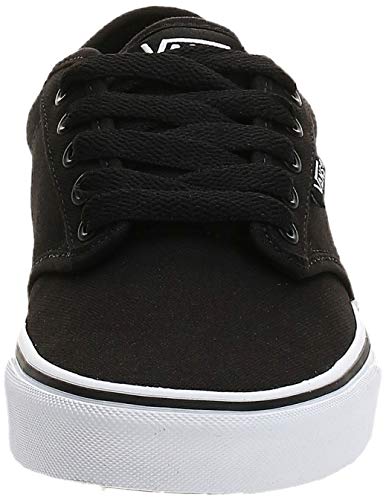 Vans Atwood, Sneaker para Hombre, Negro (Black/White Canvas 187), 46 EU