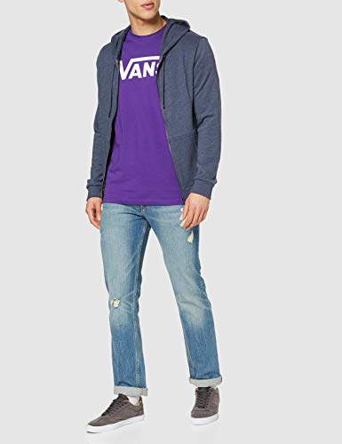 Vans MN Classic Camiseta, Morado, M para Hombre