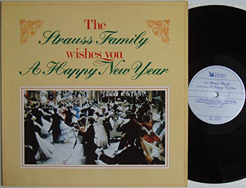 Various The Strauss Family Wishes You A Happy New Year 12" LP (1988) Reader's Digest GXMS-A-7-188
