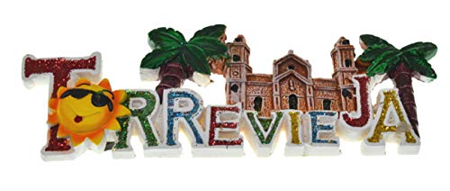 VENTURA TRADING TV1 Torrevieja Imán de refrigerador magnético Insignia Villamartin Caboroig España Regalo