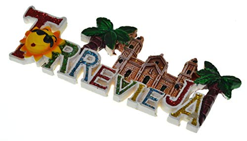 VENTURA TRADING TV1 Torrevieja Imán de refrigerador magnético Insignia Villamartin Caboroig España Regalo