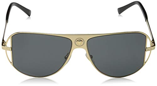 Versace 0Ve2212 Gafas de Sol, Gold, 56 para Hombre