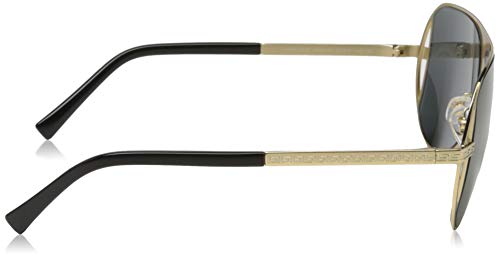 Versace 0Ve2212 Gafas de Sol, Gold, 56 para Hombre