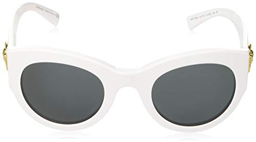 Versace 0VE4353 Gafas de sol, White, 51 para Mujer