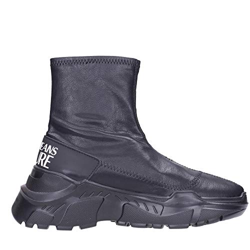 Versace Jeans Couture Sneakers, Zapatillas de Gimnasia para Mujer, Negro (Nero 899.0), 40 EU