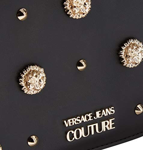 Versace Jeans CoutureBorsaMujerBolsos bandoleraNegro (Negro) 5x13x17 centimeters (W x H x L)