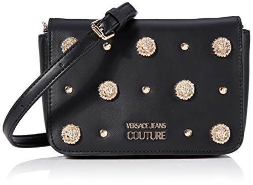 Versace Jeans CoutureBorsaMujerBolsos bandoleraNegro (Negro) 5x13x17 centimeters (W x H x L)