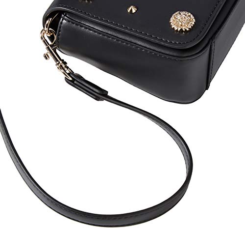 Versace Jeans CoutureBorsaMujerBolsos bandoleraNegro (Negro) 5x13x17 centimeters (W x H x L)