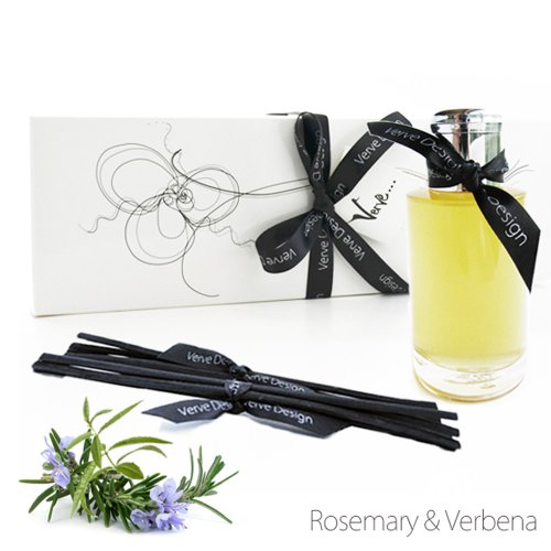 Verve Design - Difusor de varillas (aroma natural de romería y verbena)