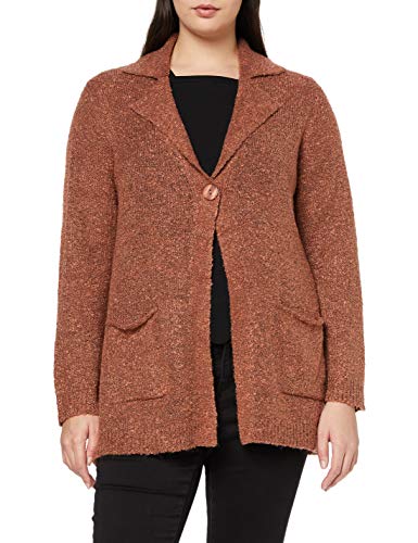 Via Appia Due, Chaqueta de Punto para Mujer, Marrón (Cognac 750), 44