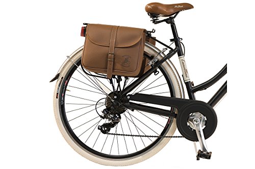 Via Veneto By Canellini Bicicleta Bici Citybike Ctb Mujer Vintage Retro Via Veneto Aluminio con Cajita (Negro, 46)