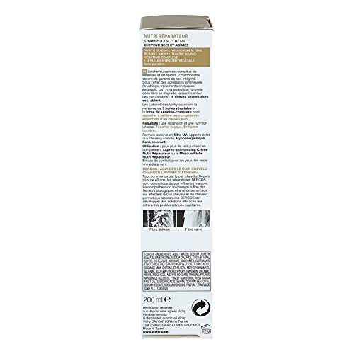 VICHY DERCOS Champú crema nutri-reparador
