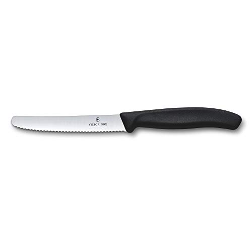 Victorinox 6.7833 Cuchillo, Acero Inoxidable, Negro, Mediano