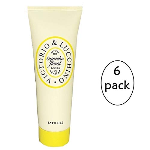 VICTORIO & LUCCHINO Gel de Baño Locura de Azahar 75ml. 6 Unidades