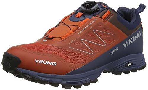 viking Anaconda Light Boa GTX, Zapatillas de Senderismo Unisex Adulto, Rojo (Terracotta/Navy 5705), 41 EU