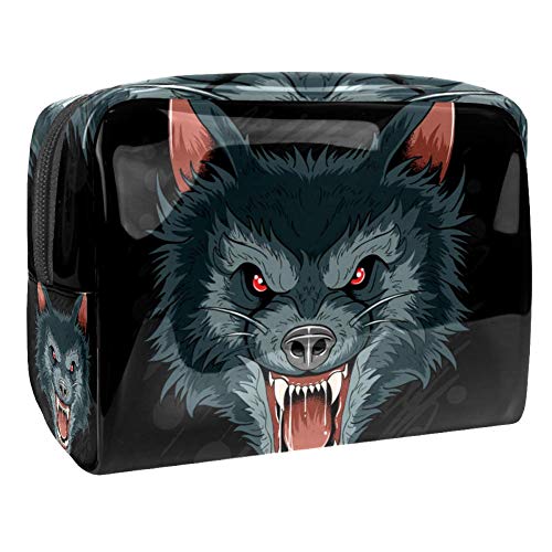 Viper Snake Makeup Bag Travel Neceser Bolsa de aseo de viaje, Nylon resistente al agua