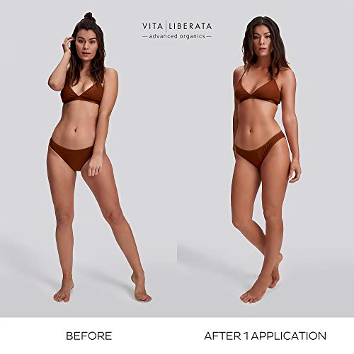 VITA LIBERATA Body Blur HD Instant Skin Finish & Body Makeup - Latte Dark